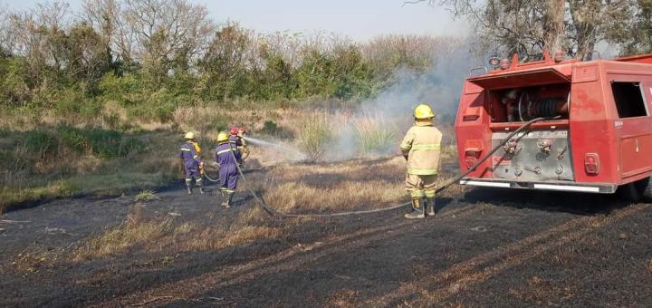 Alejandra: le robaron el combustible al tanque de un camión de los bomberos 