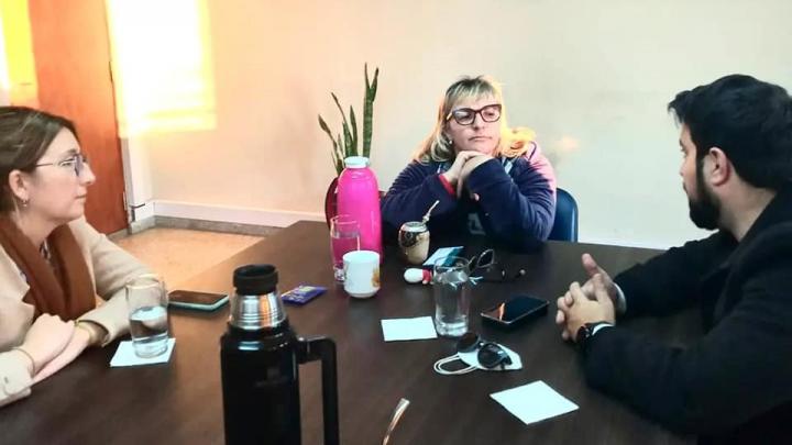 Santa Rosa de Calchines Recibió al Secretario de Gestión Social e Institucional del Ministerio de Seguridad