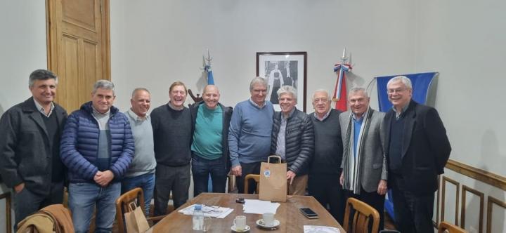 El Senador Baucero se  reunió con representantes de mutuales