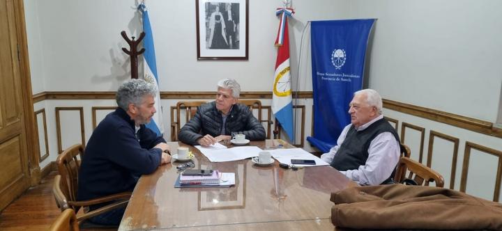 El Senador Baucero se reunió con el Director provincial de Odontología