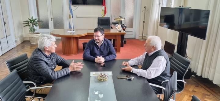 El Senador Baucero se reunió con el Director provincial de Atención a la Víctima