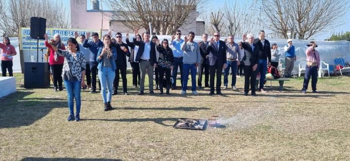 La Comunidad Mocoví realizó su acto en el Día de la Independencia