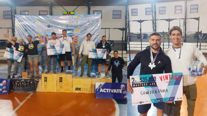Crossfit: Santiago Montini subió al podio en una gran competencia en Buenos Aires
