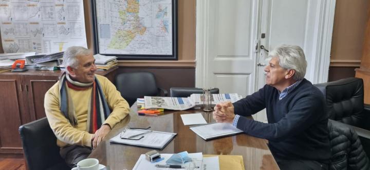 Baucero dialogó con el Ministro de Justicia acerca de la jornada de asesoramiento del martes 19