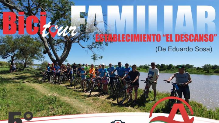 Alejandra despide las vacaciones con la 5ta Bicleteada recreativa familiar