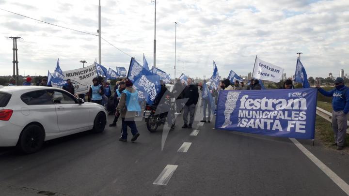 Paro de Municipales: Para la provincia, los cortes de rutas 