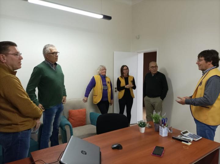 Gobernador Crespo: Borla visitó nuevas obras y emprendimientos de instituciones locales