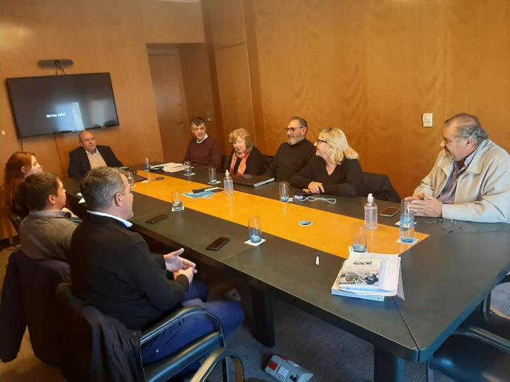 Santa Rosa: Natalia Galeano visitó el Ministerio de Obras Públicas de la Nación gestionando obras hídricas para su localidad