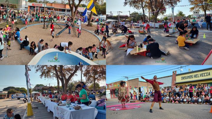 Helvecia celebra el cierre de exitosas actividades en vacaciones de invierno