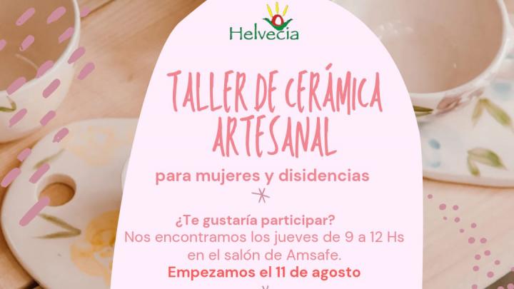 Helvecia: Taller de Cerámica artesanal