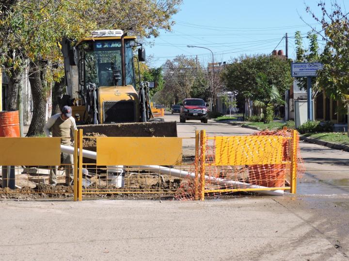 El Intendente de San Javier reiteró las gestiones para avanzar con la obra de cloacas 