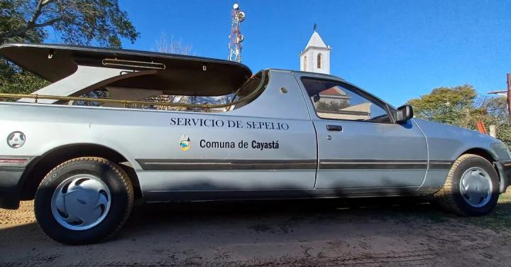 Cayastá: Nueva unidad de traslado fúnebre para la comuna