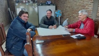 Baucero visitó La Brava, se reunió con su Presidente Comunal y entregó aportes