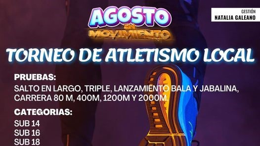Santa Rosa de Calchines: Torneo local de Atletismo