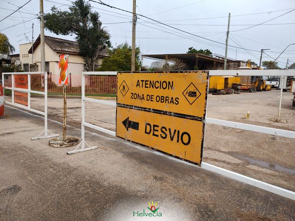 Helvecia: Comienza la segunda etapa de la obra de reparación de bocacalles 