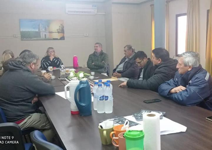 Carlos Kaufmann: Reunión con el Sec. de Seguridad Vial y Jefes Comunales de la Ruta 1