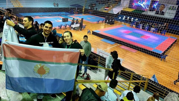 Alejandra: Dos jóvenes de la localidad al Campeonato Sudamericano de Taekwondo en Brasil