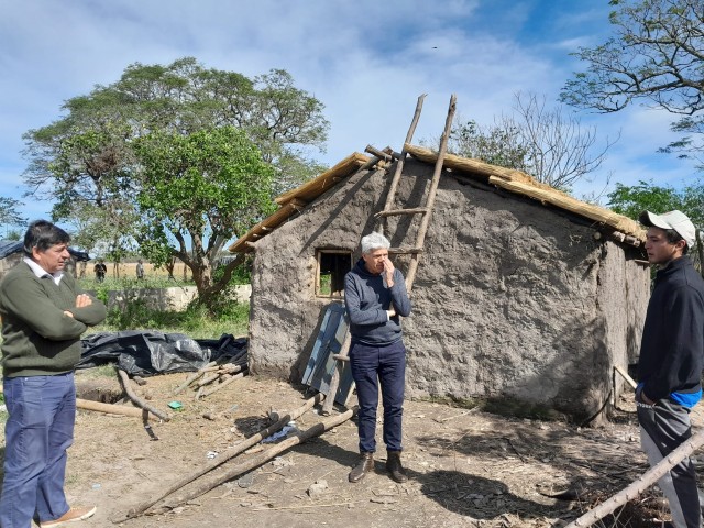 Baucero recorrió Alejandra con una nutrida agenda