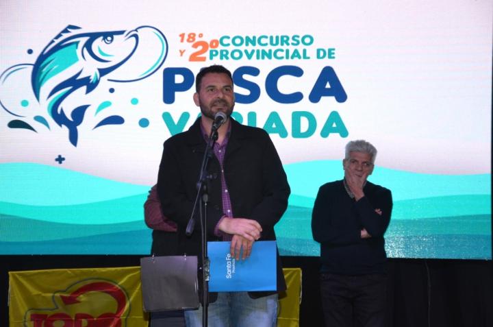 Romang: Toti Ruscitti participó del Concurso de la Pesca Variada