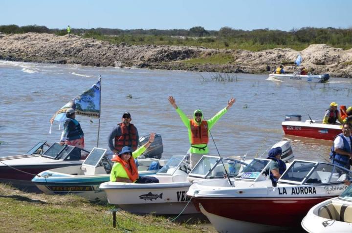 El Club Atlético Huracán participó del Concurso de Pesca Variada