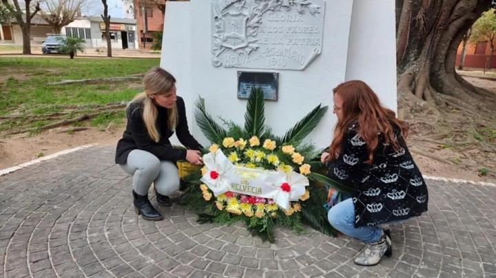Helvecia llevó adelante su homenaje al Gral. José de San Martin