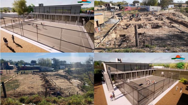 Santa Rosa: Comenzó la construcción del Centro Comunitario 