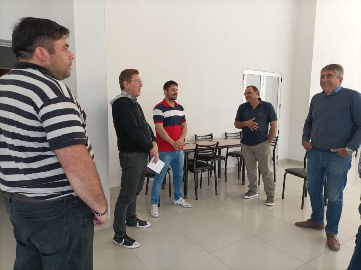 Rodrigo Borla realizó Reuniones de Trabajo en Gobernador Crespo
