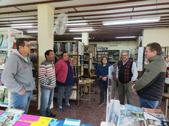 El Senador Borla visitó La Criolla con un amplia agenda