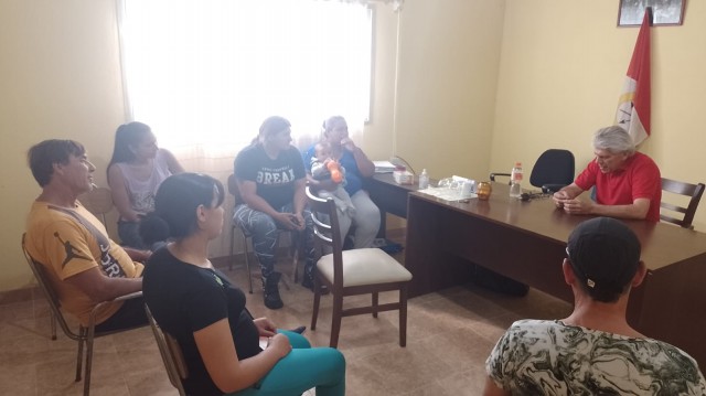 El Senador Baucero visitó Colonia Durán y Romang