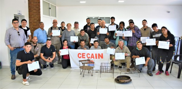 Se entregaron diplomas del Curso Intensivo de Soldaduría en Casa del Senado