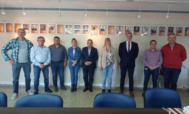 Cayastá: Berli presnete en encuentro de presidentes comunales de Garay con el Ministro de Seguridad