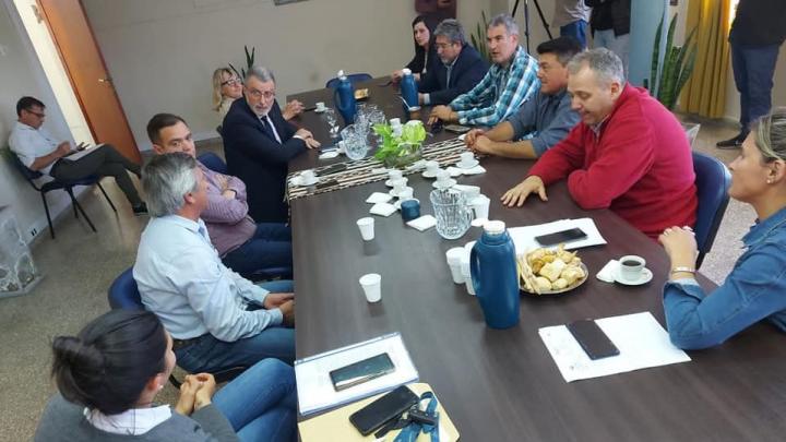 Kaufmann participó de Reunión entre Presidentes Comunales de Garay y el Ministro de Seguridad de la Provincia