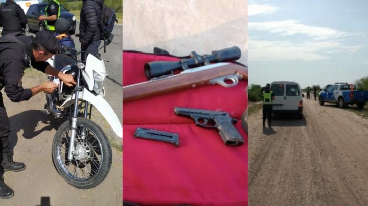 Masivo operativo de prevención y seguridad en el departamento Garay