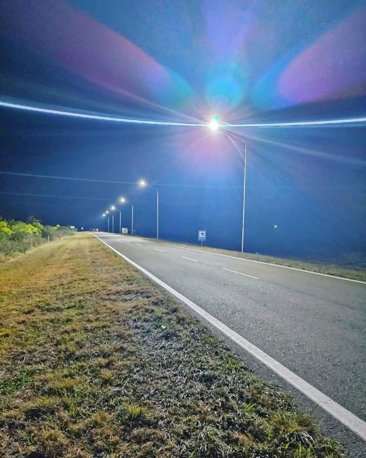 Nuevas luminarias LED para el ingreso a Colonia Los Corralitos 