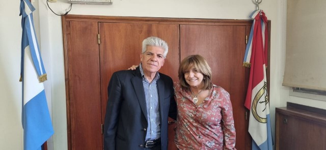El Senador Baucero se reunió con la Ministra de Infraestructura y trató temas de obras locales