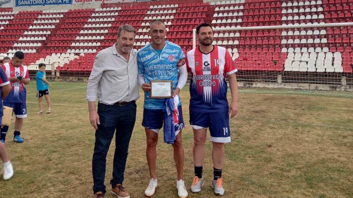 Norberto Ruscitti despidió a Nereo Fernandez en su retiro