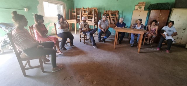 El Senador Baucero visitó el “Paraje El 94”, al norte departamental