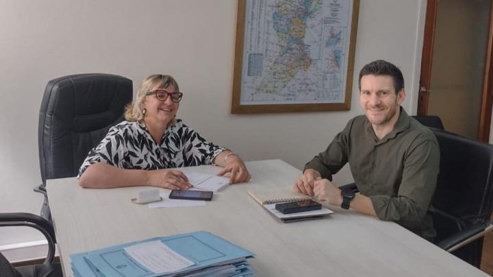 Santa Rosa: Natalia Galeano gestionó cursos de formación en oficios para el año próximo