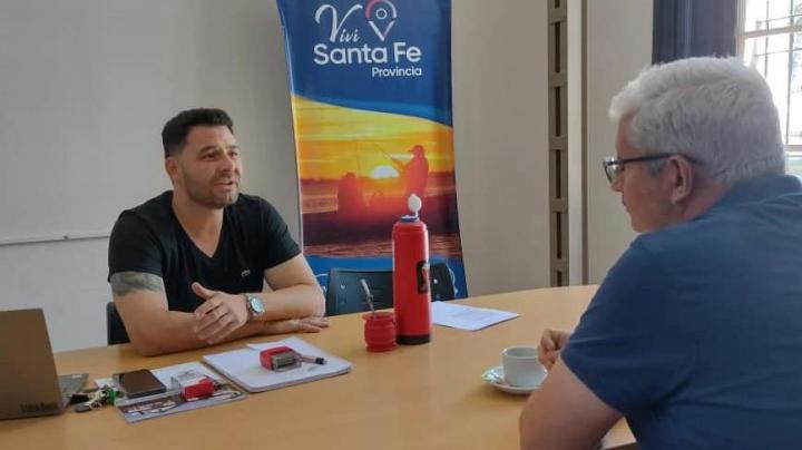 Norberto Ruscitti se reunió con el Subsecretario de Cultura de la provincia