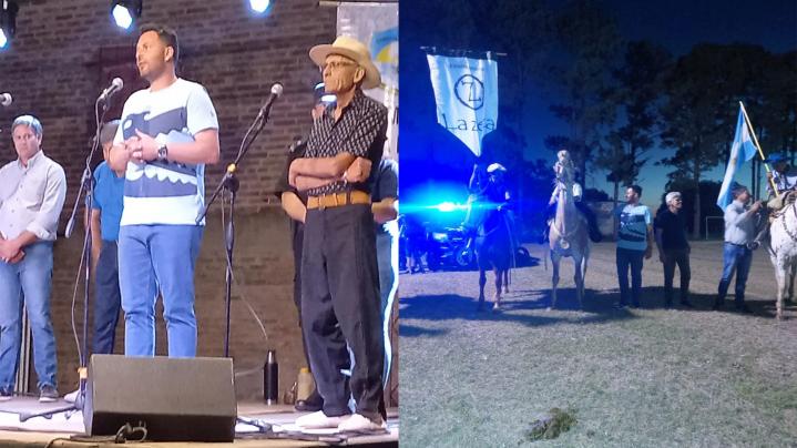 Norberto Ruscitti participó de la Primera Fiesta de la Tradicion en La Brava