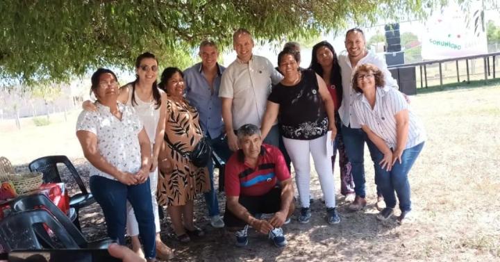 Cayastá: El Presidente Comunal y la Vicepresidenta participaron del 16° Aniversario de Comunidad Aborigen Caiastas