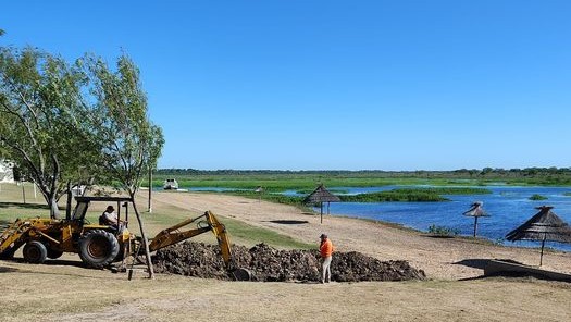 Alejandra: Comienzan nuevas obras para el camping local