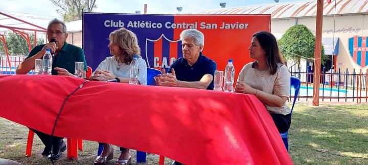 La Ministra Silvina Frana en San Javier con importantes convenios 