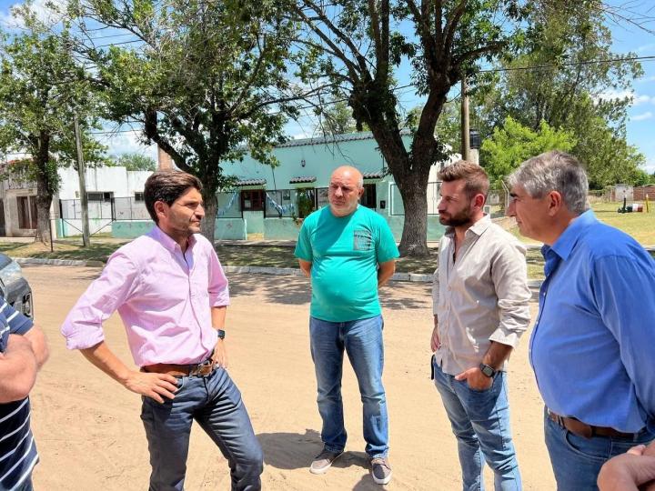 Alejandra: Oscar Dolzani recibió a los Diputados  Pullaro y  Bastia