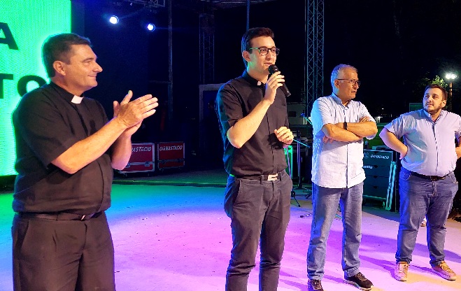 Se va el Padre Salvador y llega el Diácono Franco a San Javier 
