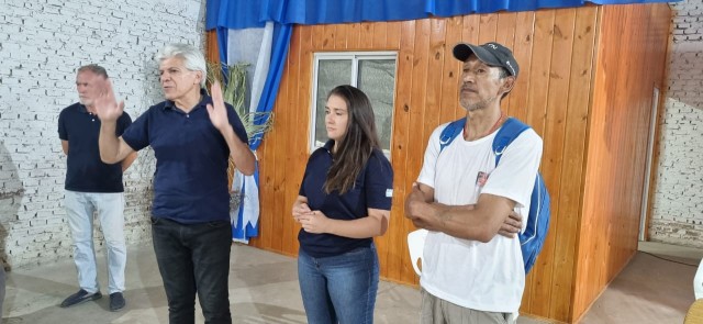 Alejandra: El Senador Baucero llevó adelante un operativo del Programa Nacional  “Potenciar Trabajo”