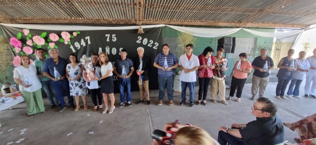 El Senador Baucero acompañó a la Escuela C.E.R. Nro 513 de Colonia San Roque en su 75 aniversario