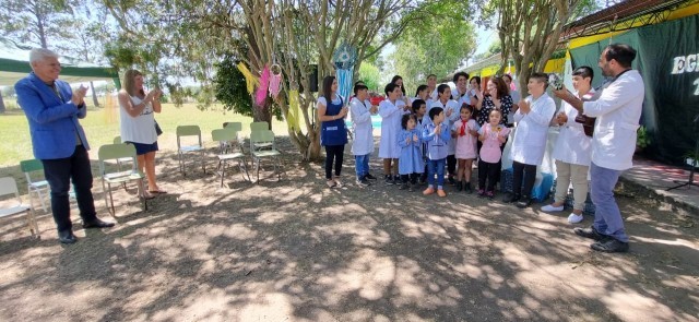 El Senador Baucero participó del Acto de Colación de la Escuela 1153 