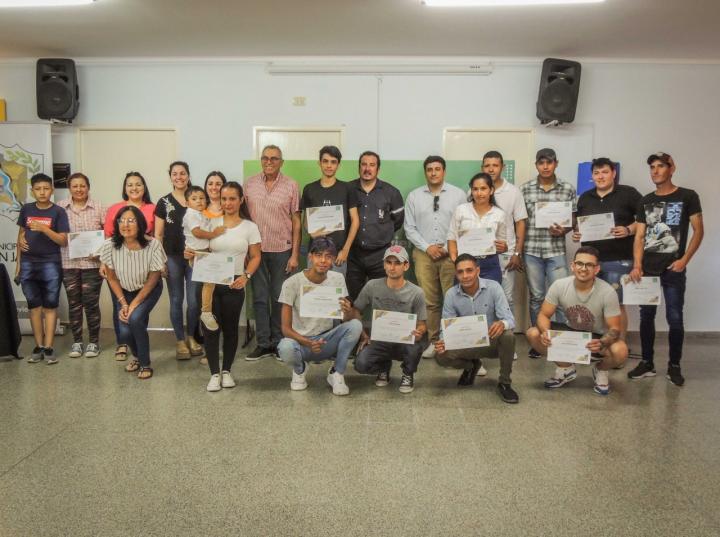 San Javier: finalización de cursos dictados por el área social municipal 