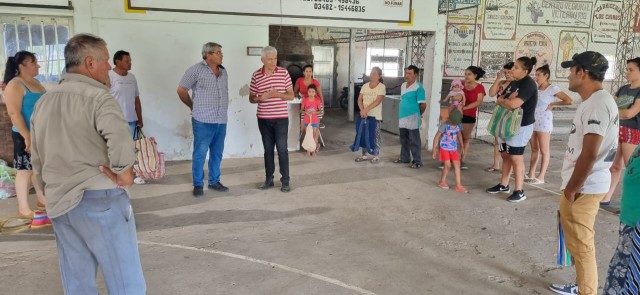 San Javier: El Senador Baucero visitó Colonia Durán, Paraje San Roque y Paraje 94